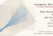French outfit Automatic Writing celebrate 3 years with day to night party