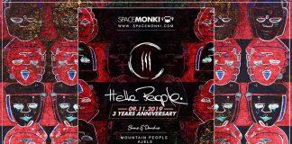 Local heroes The Mountain People help Hello People celebrate turning three at Bains&Douches