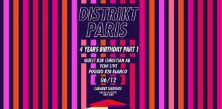 Distrikt Paris celebrate turning four with not one but two raves