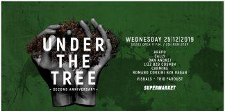 under the tree is having a serious second anniversary for Christmas