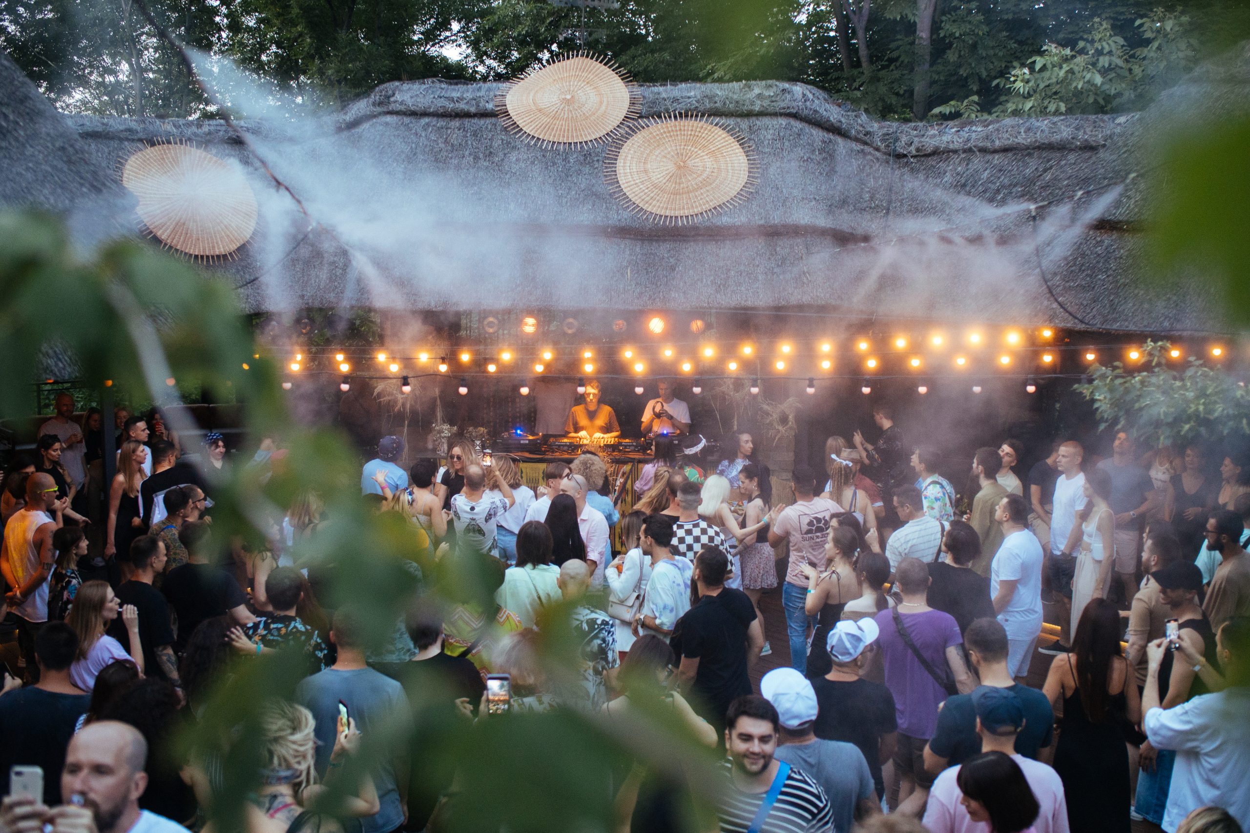 The Kureni dance floor during Apollonia's set