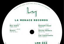 Beneath Usual - LMR004 record art