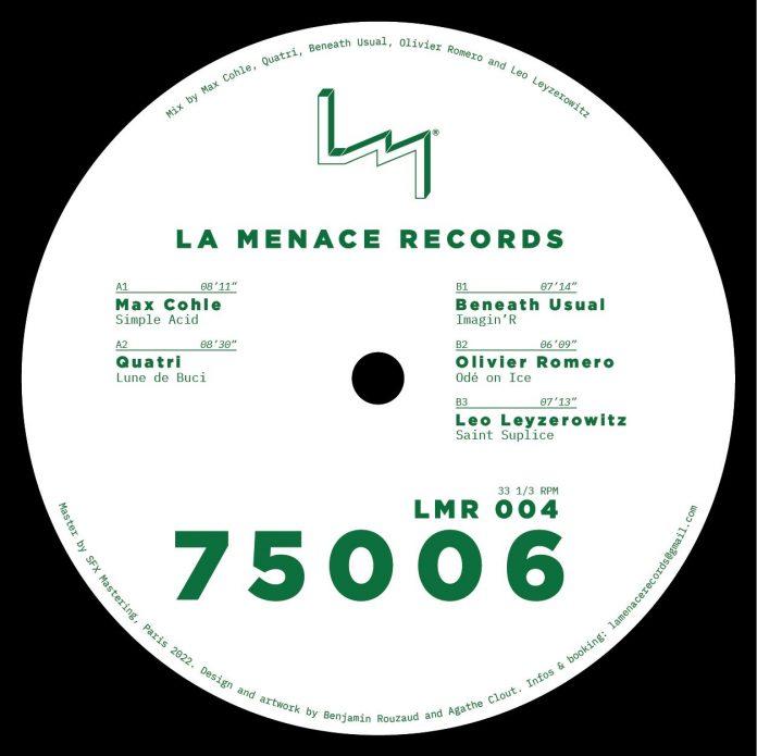 Beneath Usual - LMR004 record art