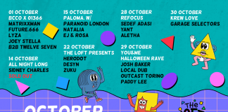 The Loft sets out their raving plans for the month of October