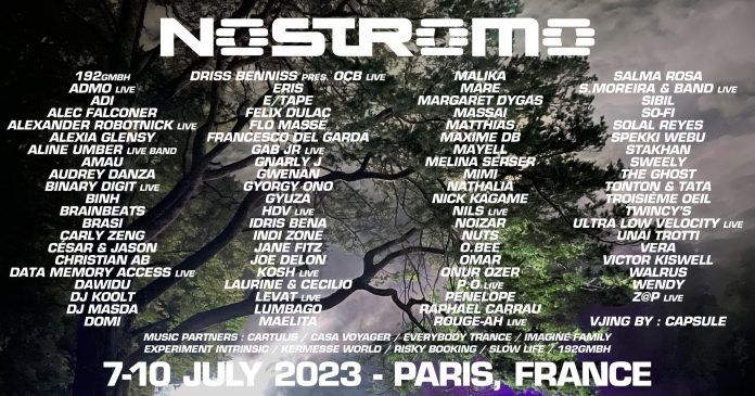 Nostromo Festival 2023 - flyer