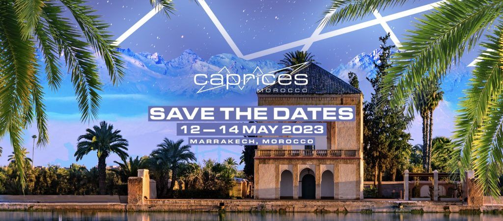 Caprices Morocco festival flyer