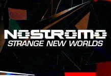 Nostromo - Strange New Worlds logo/flyer