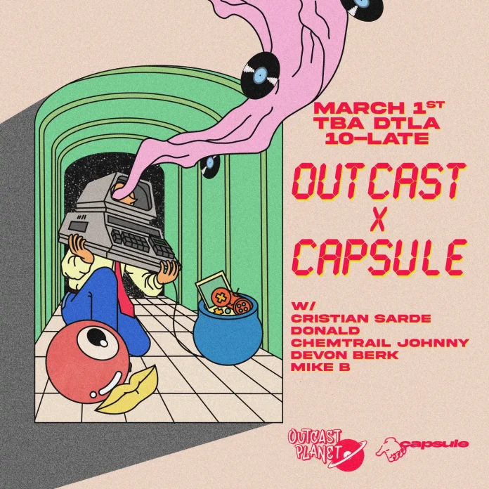 Capsule Effect x Outcast Torino flyer