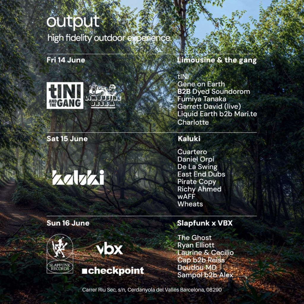 Output full schedule flyer