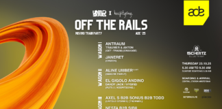 Untold Stories and keepitgoing. go OFF THE RAILS this ADE