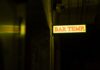 Bar Temp. sign