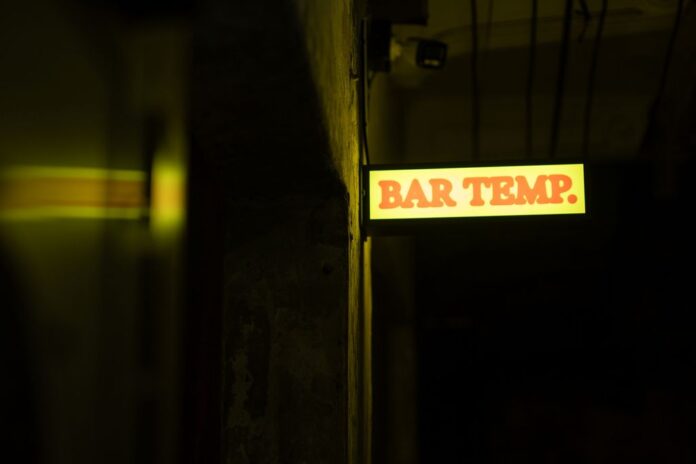 Bar Temp. sign Bar Temp. sign