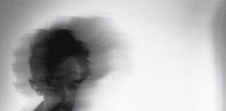 Blurred black-and-white portrait of DPR
